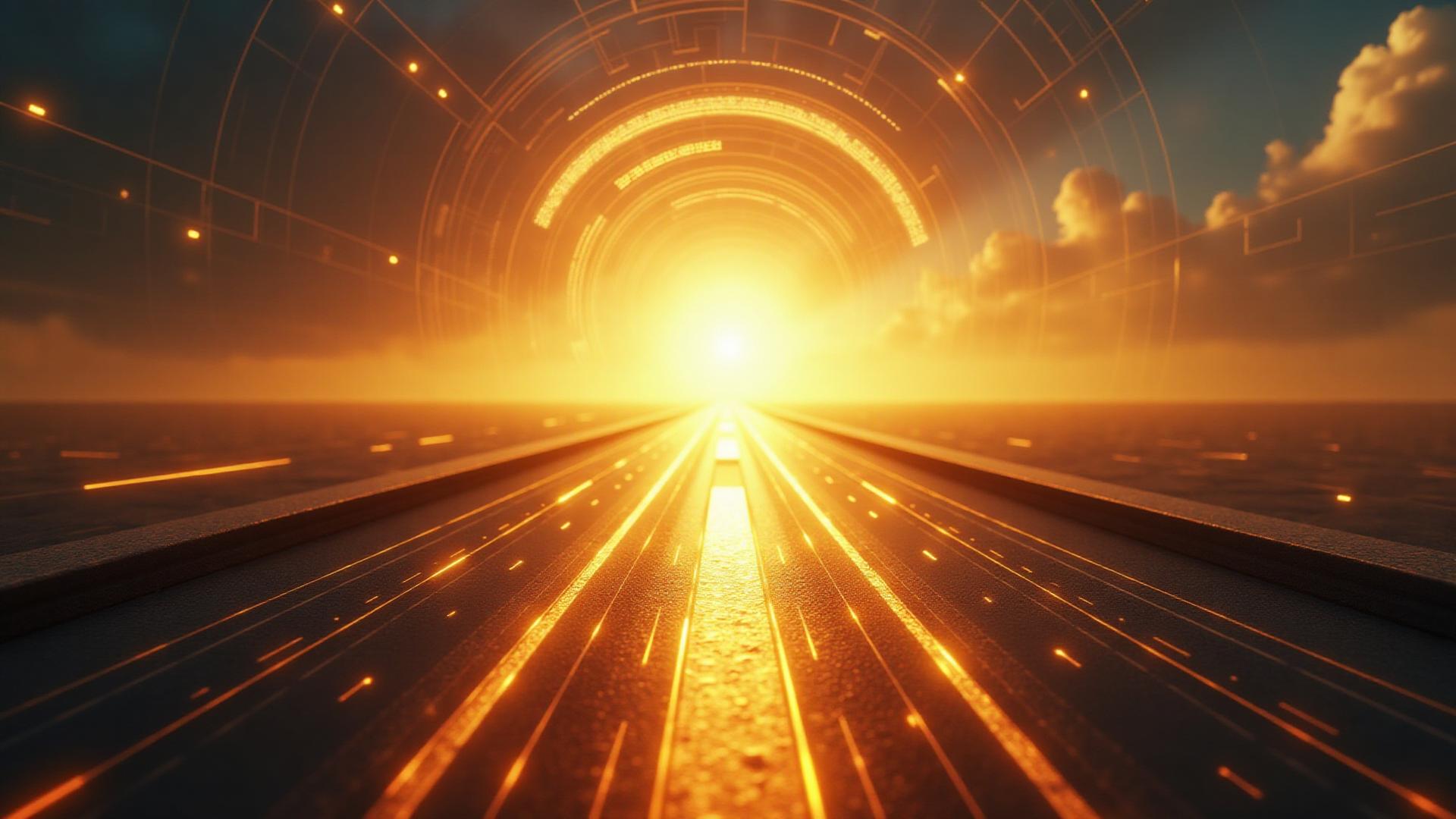 Futuristic road